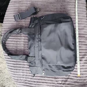NWOT. Slate Gray. travel bag.